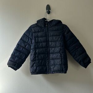 Girls Gap Glitter Jacket Size 4